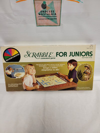 Vintage 1982 Scrabble for Juniors Board Game Selchow & Richter