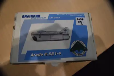 Arado E.581-4 Resin by Anigrand- 1:72 Scale, View more