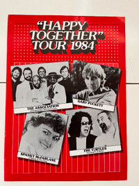 Happy Together 1984 tour program