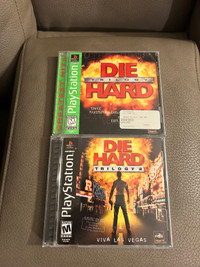 Die Hard PlayStation PS1 Games! $40 for BOTH
