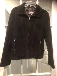 Wilson’s ladies short black leather jacket L
