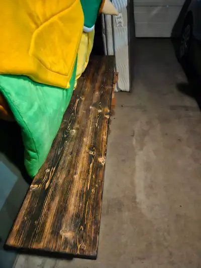 Handmade bench, View more