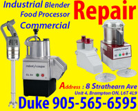 Commercial,   Food processor Repair,  Service, No Power, Burning