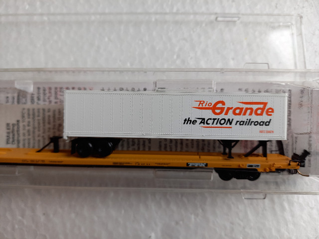 N scale Intermodal car and trailer set in Arts & Collectibles in Mississauga / Peel Region - Image 2