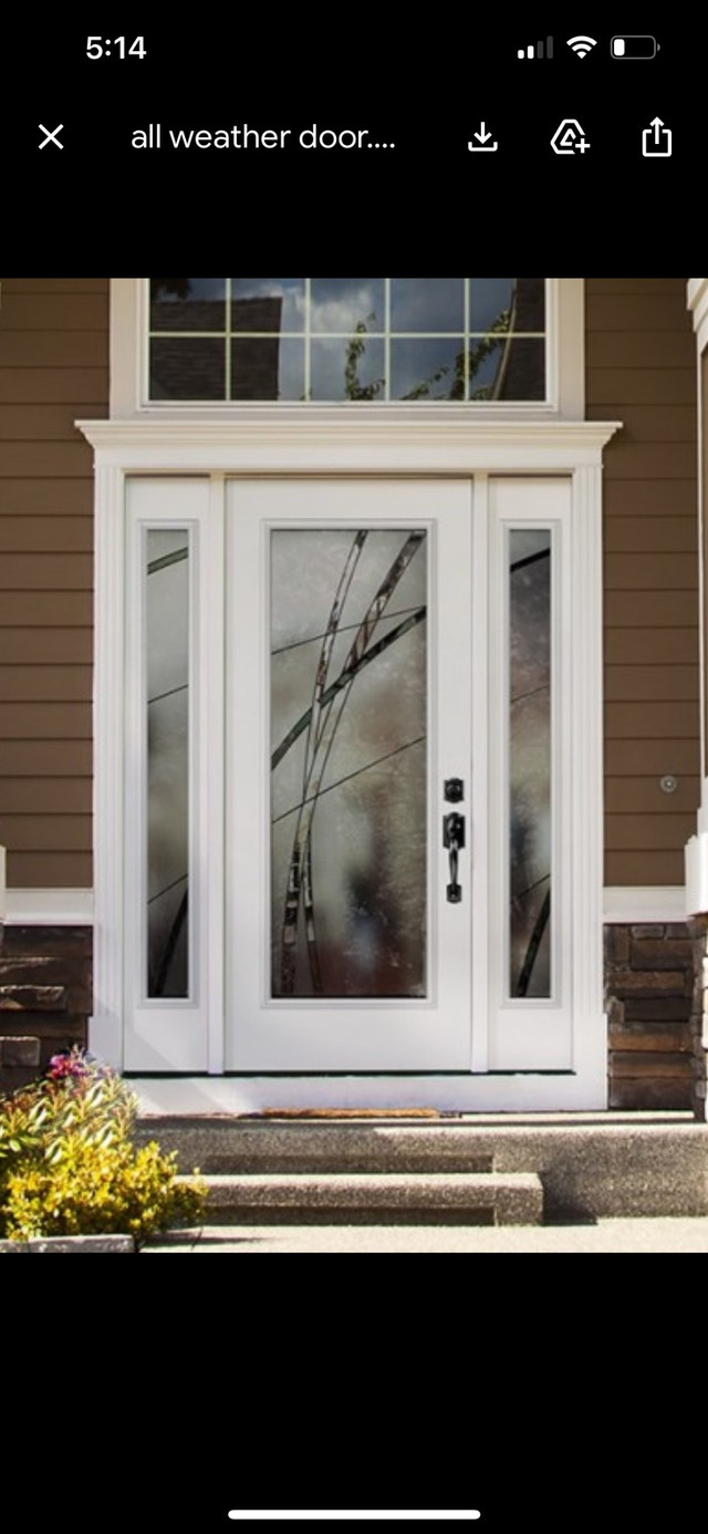 Pre hung exterior door 8’ high in Windows, Doors & Trim in Edmonton
