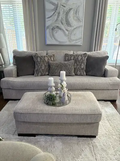 Sofa and Ottoman, View more
