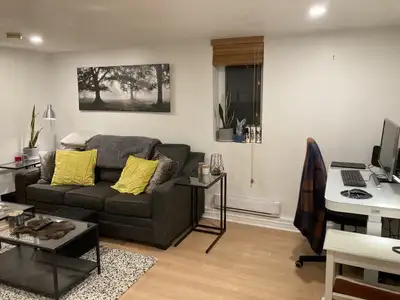 Available October 1, 2025, this cozy renovated apartment (basement) offers over 600 sq. ft. of livin...
