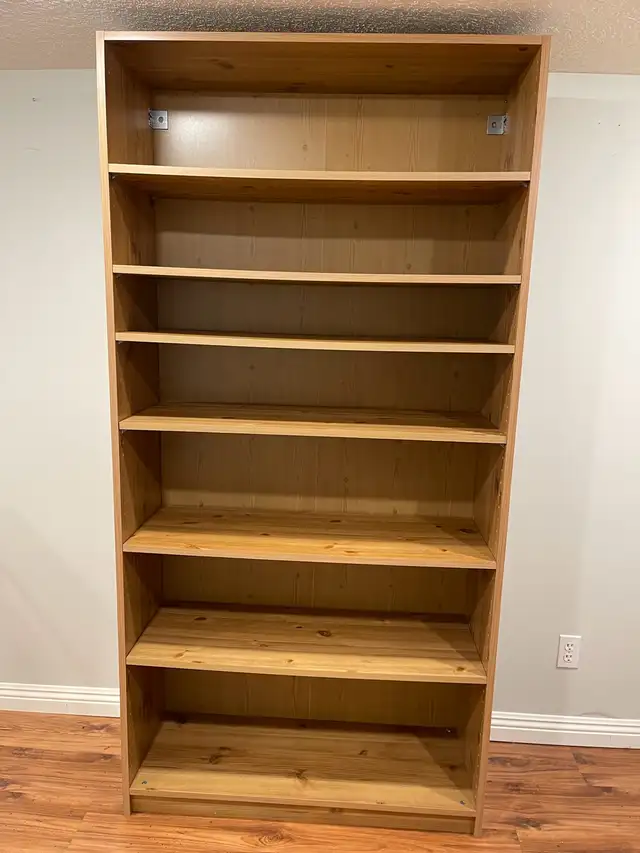 IKEA Pax book shelf, brown walnut colour, good condition in Bookcases & Shelving Units in Edmonton - Image 3