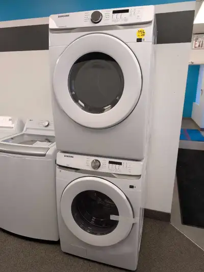 New Scratch and Dent Samsung Front Load Laundry Set, View more