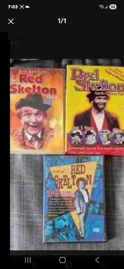 Red Skelton DVDs, View more