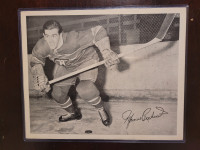 1945-54 Quaker Oats hockey photo 