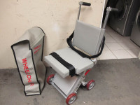 Airplane Aisle in flight wheelchair w/carrying bag, exc.shape