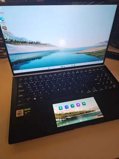 ASUS Dual Screen i7 16GB GTX 1650 Ultrabook, View more