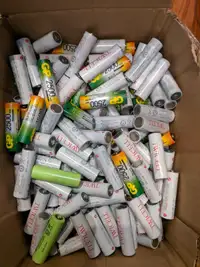⛽30 pcs NiMH rechargeable AA batteries 2000 - 2500mah