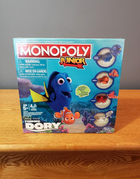 Disney Pixar Finding Dory Monopoly Junior - NEW