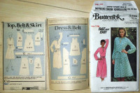 Butterick Sewing Pattern 5298 Woman Dress Top & Skirt - Uncut
