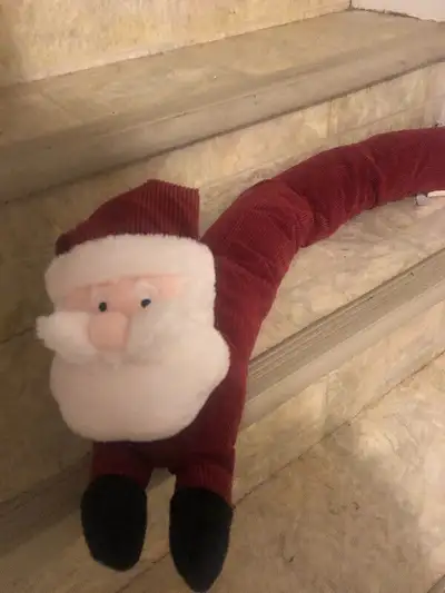 Door draft Santa. Place by door so no winter draft, View more