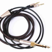 Gold Plated Headphone Audio Cable with 6.35mm Adapter City of Toronto Toronto (GTA) Preview