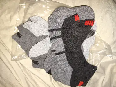 PUMA mens Socks Quarter Cut, View more