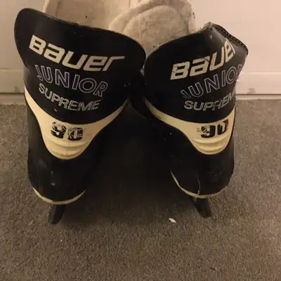 Boy youth size 12 Bauer hockey skates, View more