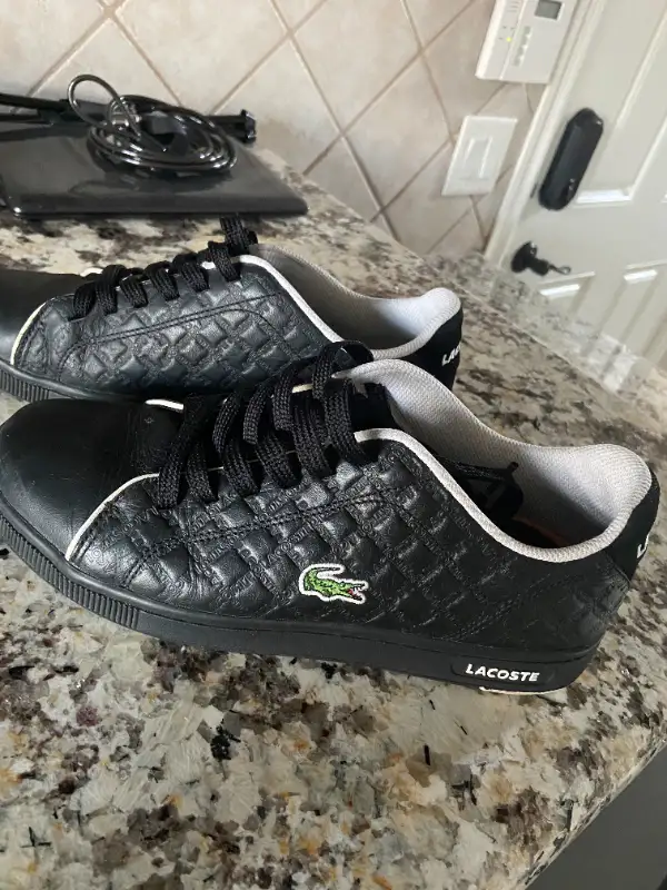 Lacoste shoes men size 9 in Men's Shoes in Calgary - Image 3