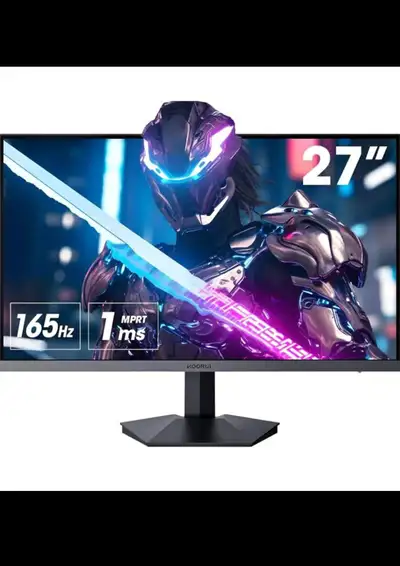KOORUI 27" Gaming Monitor,FHD 1080p 165hz Mointor with 1ms (MPRT, View more