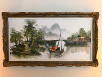 Oil painting - Asian theme