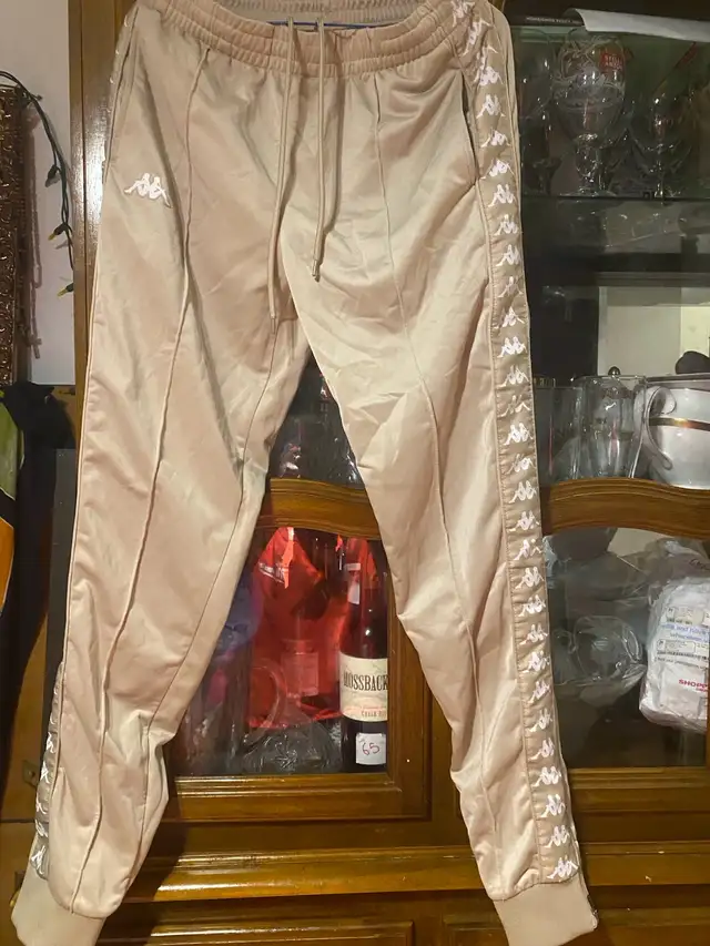 Beige kappa tracksuit63848995272065123
