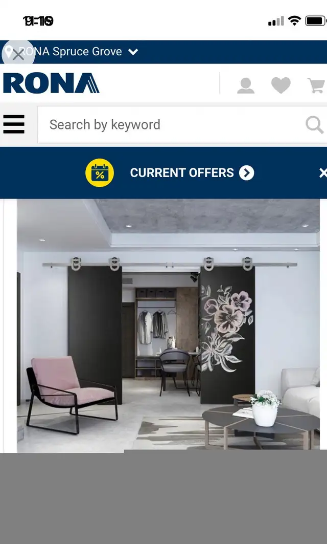 New Interior chalkboard barn door in Home Décor & Accents in Edmonton - Image 6