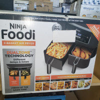 ninija foodi 2 basket air fryer - brand new