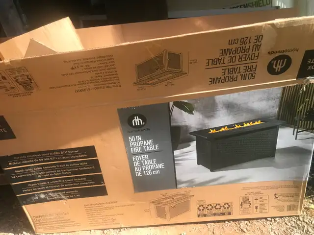 Fire table like new .. used twice
