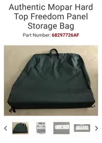 JEEP Hardtop Panel Storage Bag