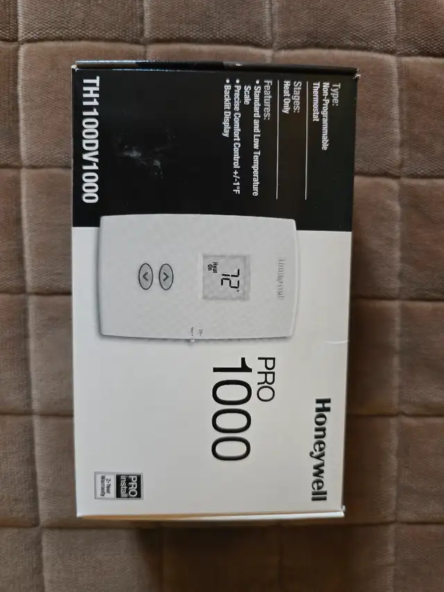 Honeywell Pro 1000 thermostat -New62863727613057129