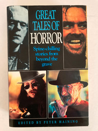 Great Tales of Horror Hardcover 1993 edited by Peter Haining