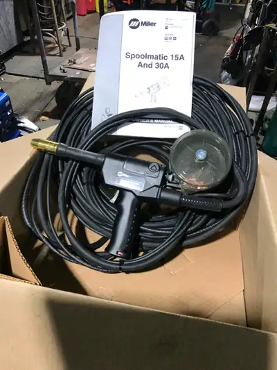MILLER 30 A SPOOL GUN ALUMINUM, View more
