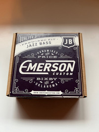 Emerson Custom J-Bass Prewired Kit