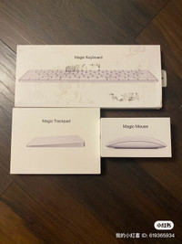 New in box Magic keyboard, mouse and touchpad