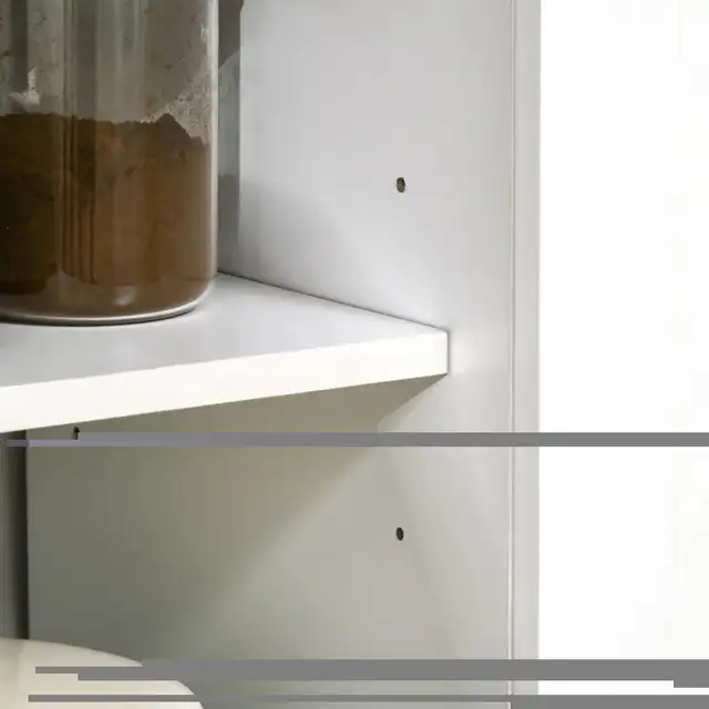 Kitchen Pantry Storage Cabinet, Freestanding Buffet with Hutch, in Hutches & Display Cabinets in Markham / York Region - Image 6