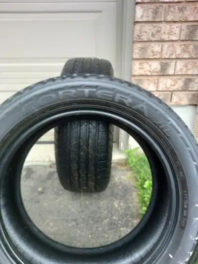 2 tires GOODYEAR 265/50/R20 all season. FORTERA. $180 OBO. 65to70% tread on tires in excellent condi...