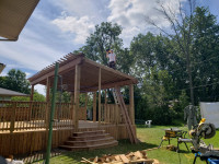 Carpenter for decks and fences