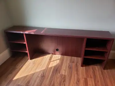 Sauder cherry hutch tv stand or bookcase, View more