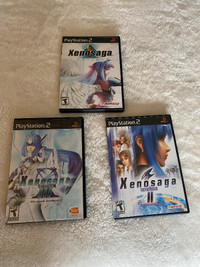 Xenosaga Trilogy PS2 black label Complete Episode 1, 2, 3