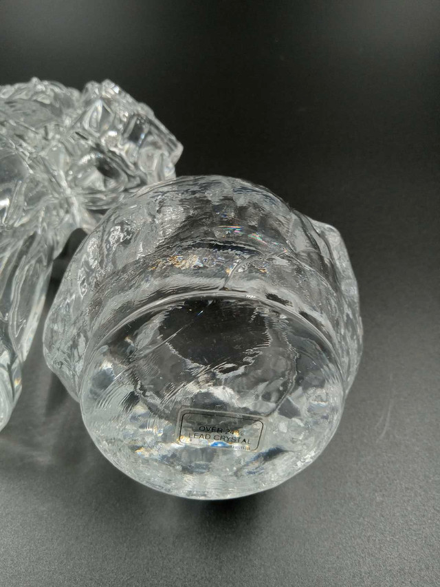 Crystal candle holders pair in Arts & Collectibles in St. Catharines - Image 4