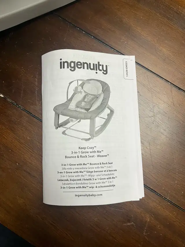 Ingenuity 3-in-1 Baby Rocker Chair in Feeding & High Chairs in London - Image 4
