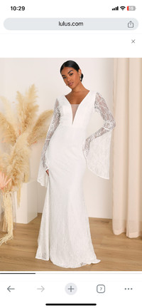 Robe de mariée neuve large/Wedding gown