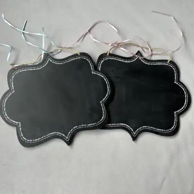 Set of 2 ~ Chalkboards ~ Approx 11” x 14”, View more