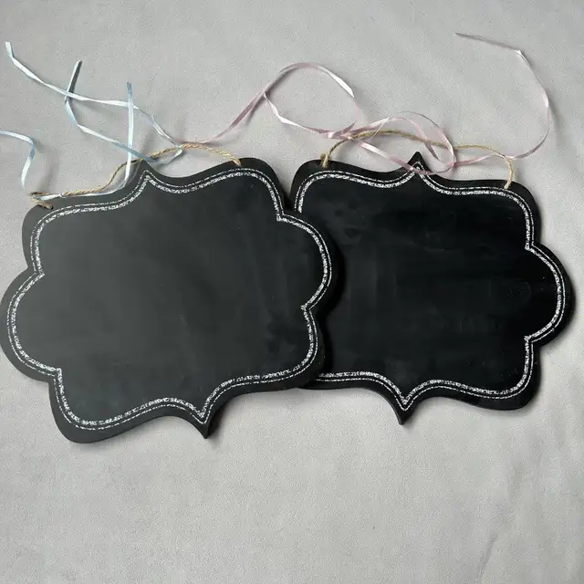 Set of 2 ~ Chalkboards ~ Approx 11” x 14” in Home Décor & Accents in Red Deer - Image 2