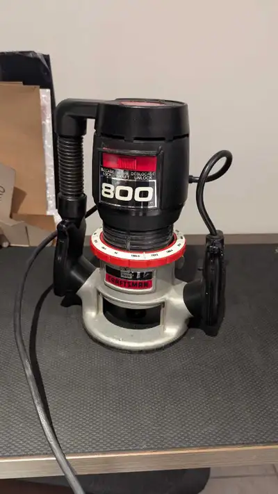 In good condition and still working for such an old piece of equipment. The old stuff is just built...