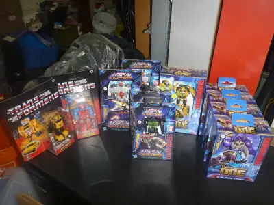Transformers Figures Various New Still in Box, View more