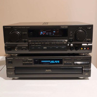 Technics Receiver and CD Player
